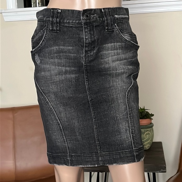 🛍5 for$25 ROXY Denim Skirt - Picture 3 of 10